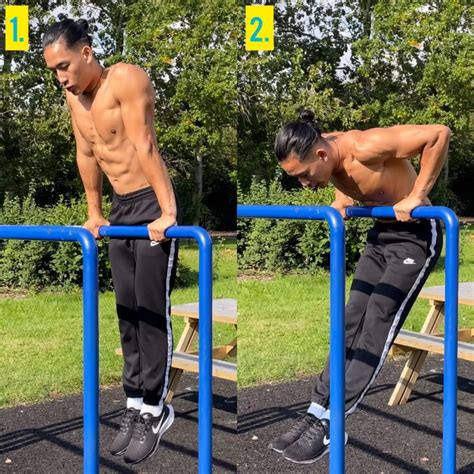 Parallel Bar Dips Size