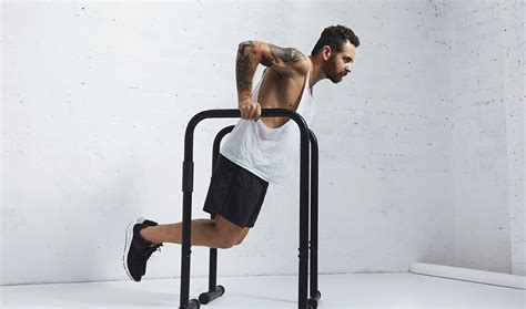 Parallel Bar Exercise Dips