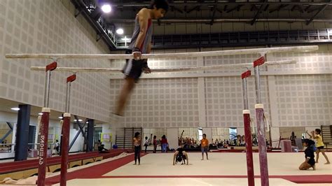 Parallel Bars Dismount Gymnastics