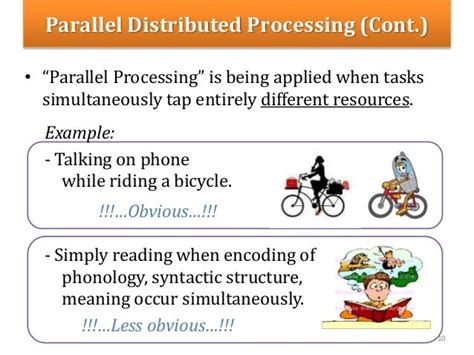 parallel distributed processing examples