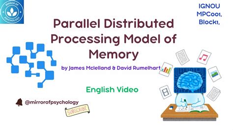 parallel distributed processing model of memory