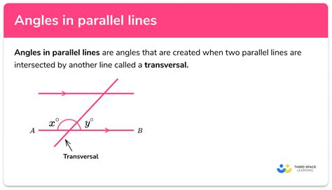 Parallel Lines And Adjacent Angles
