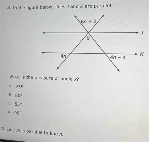 Parallel Lines J And K