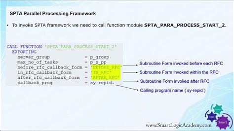 parallel processing in sap abap oops