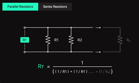 Parallel Resistor Calculator Formula