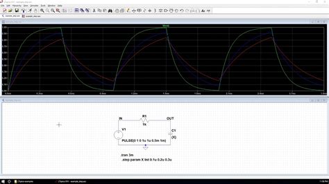 parametric sweep in ltspice