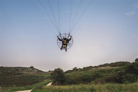 paramotoring flight