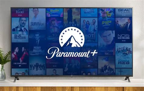 Paramount+ app on LG Smart TV