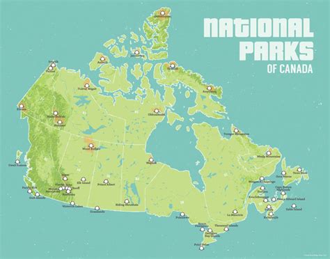 Le parc national le plus visité dans chaque province canadienne sur une