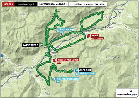 parcours tour des alpes 2023