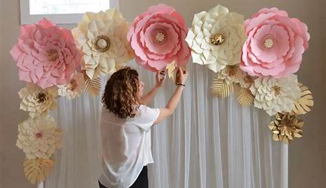 Ideas para decorar con flores de papel Todo Bonito