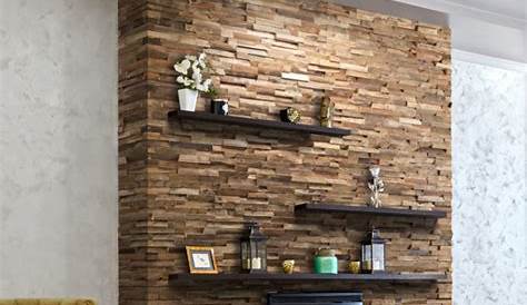 Parement mural interieur Wooden Wall Design by Omni Wood