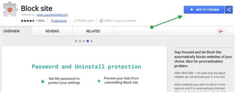 parental block chrome