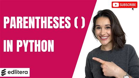 Parentheses In Math Python