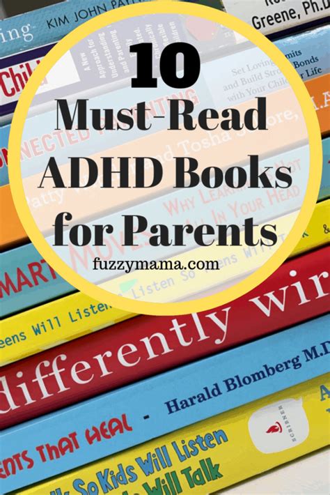 The Best ADHD Books for Parents Fuzzymama