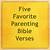 parenting scriptures in the bible