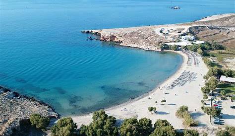 Parikia Paros Island Greece beach Pounda & Parasporos