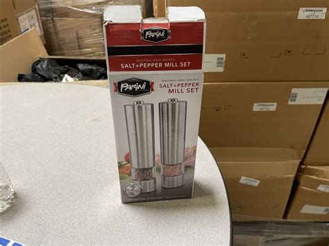 Parini Electric Salt And Pepper Grinder