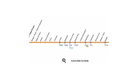 Paris Metro Line 5 Map Παρίσι Αξιοθέατα Ταξίδια Take A Tour
