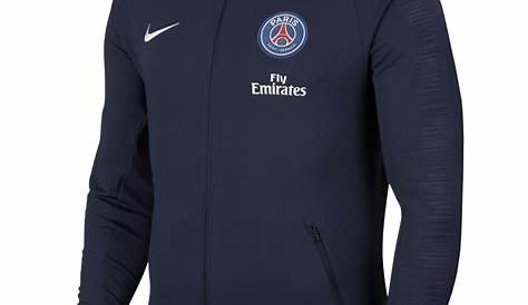 Nike Paris Saint-Germain Jacket - Midnight Navy / University Red