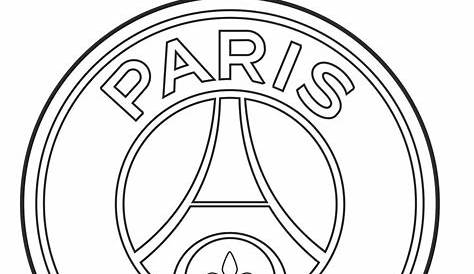 Psg Coloring Pages Paris Logo Germain Saint Sketchite Template Sketch
