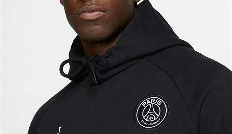 Paris Saint-Germain Youth Heathered Gray Offside Pullover Hoodie