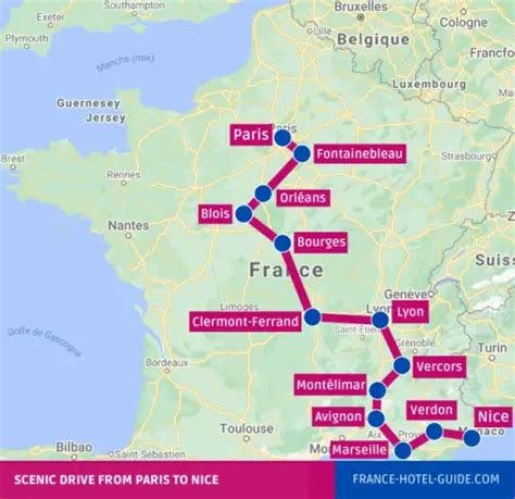 Paris to Nice Road Trip Itinerary & Best Tips France Bucket List