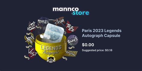 paris 2023 legends autograph capsule