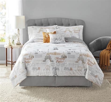 Paris Comforter Set At Walmart