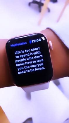 Paris Filter Apple Watch Quotes