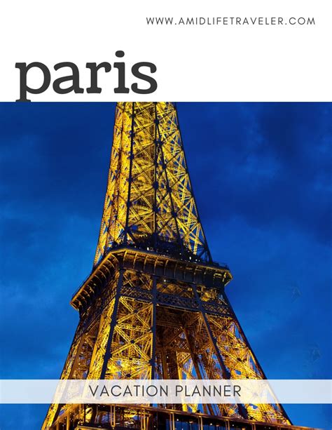 paris france vacation ideas