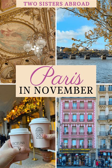 Discover Paris in November's Magic: A Seasonal Guide