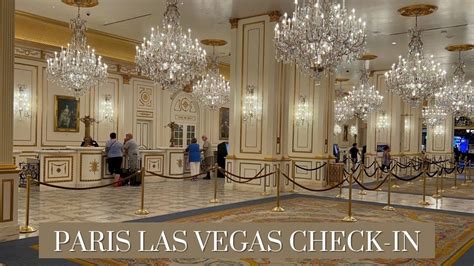 Paris Las Vegas Check In