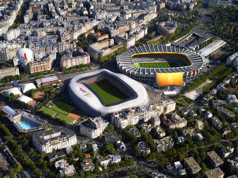 paris olympic ground stadium color