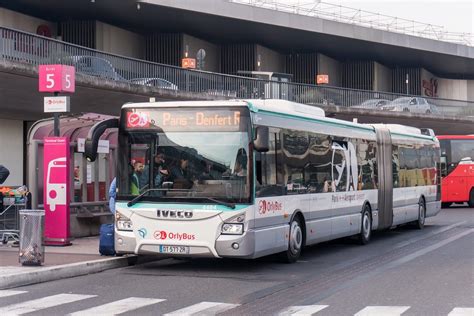 paris orly bus