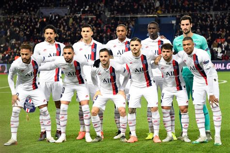 paris saint germain soccer roster
