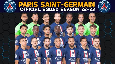 paris saint-germain players 2023