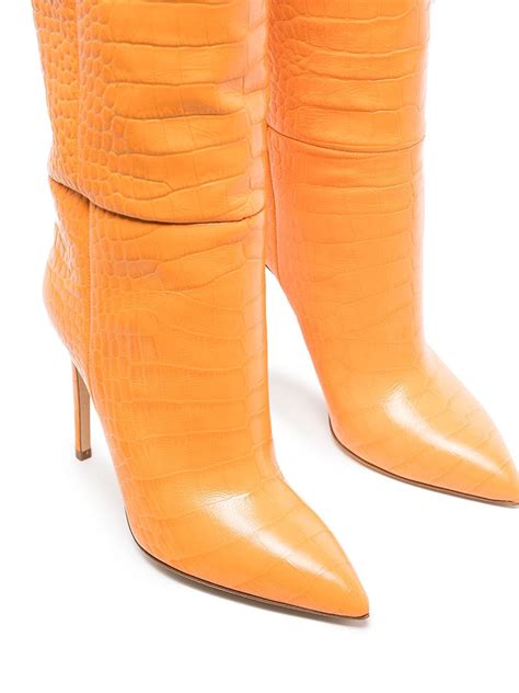 paris texas orange boots