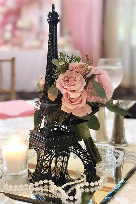 "Night in Paris" themed Engagement Party Paris theme party, Paris