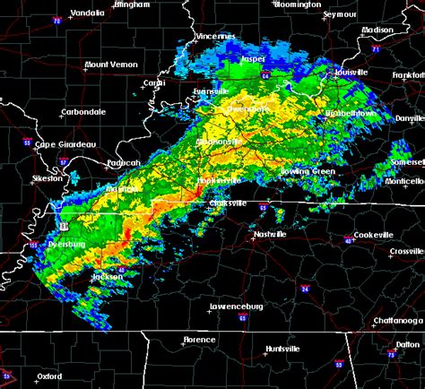 paris tn weather map