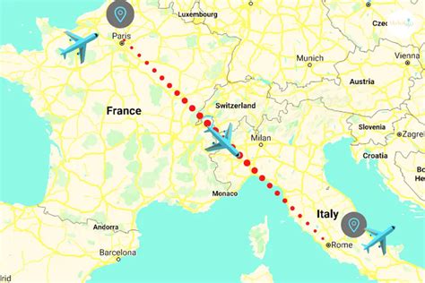 Paris To Rome Flight Tickets