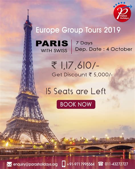 paris tour package 2023