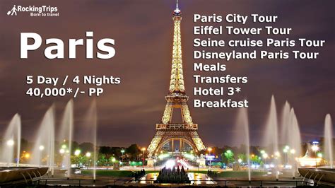 paris tour packages from canada