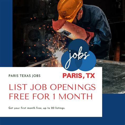 paris tx job openings