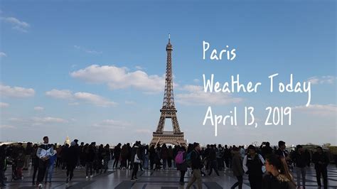 paris weather today fahrenheit