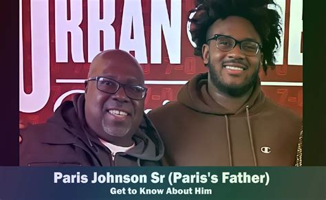 How Paris Johnson Jr.'s Dad Impacted His Football Career