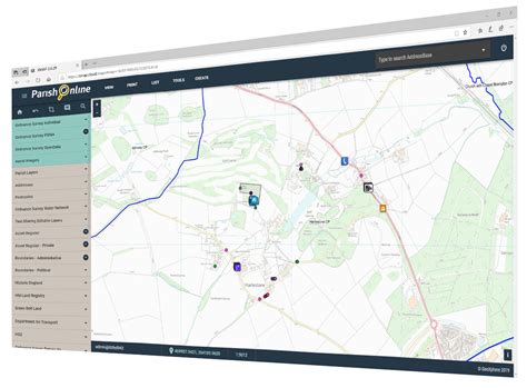 parish online digital mapping