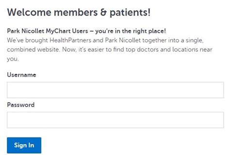 park nicollet/billing-pay