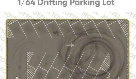 Printable Parking Lot Diorama