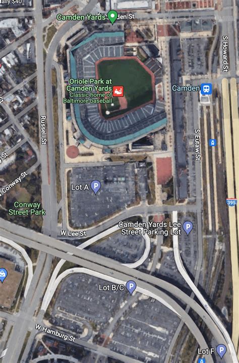 parking at oriole park at camden yards